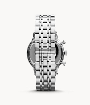 Emporio Armani Men’s Quartz Stainless Steel Blue Dial 43mm Watch AR1648